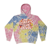 Tie Dye Hoodie - 2026 Leaves and Line Drives