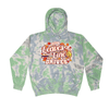 Tie Dye Hoodie - 2026 Leaves and Line Drives