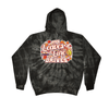 Tie Dye Hoodie - 2026 Leaves and Line Drives