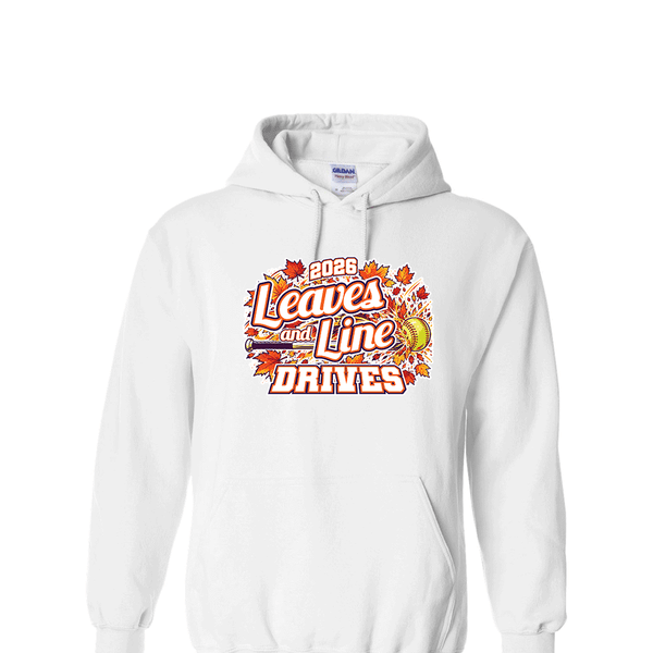 Solid Hoodie - 2026 Leaves and Line Drives