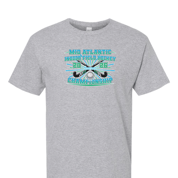 Solid Short Sleeve T-shirt -2026 MA Indoor FH Championship