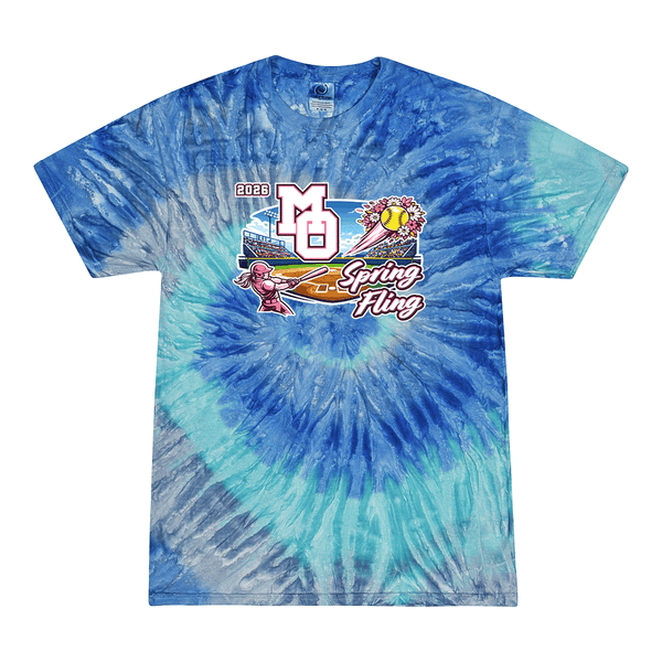Tie Dyed T-shirt - 2026 MO Spring Fling