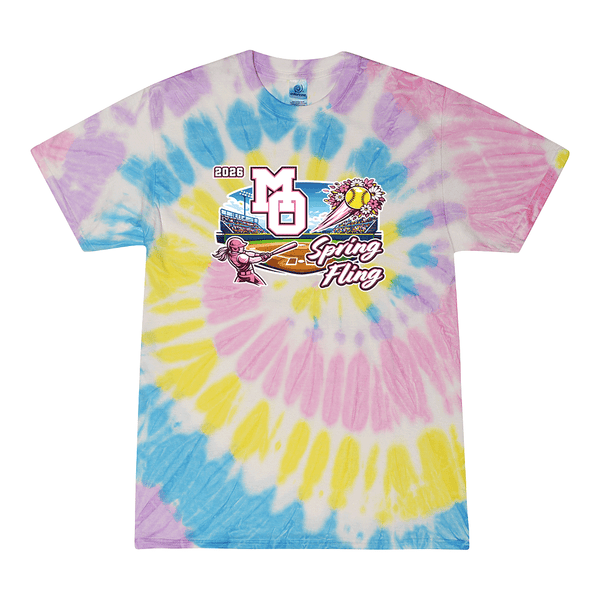 Tie Dyed T-shirt - 2026 MO Spring Fling