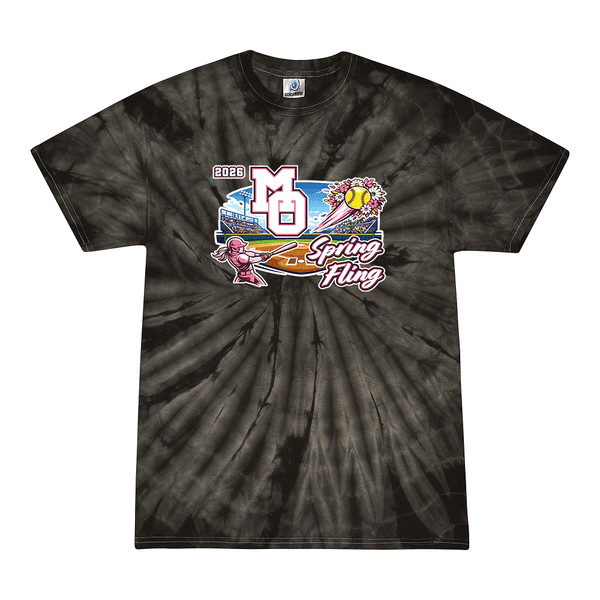 Tie Dyed T-shirt - 2026 MO Spring Fling