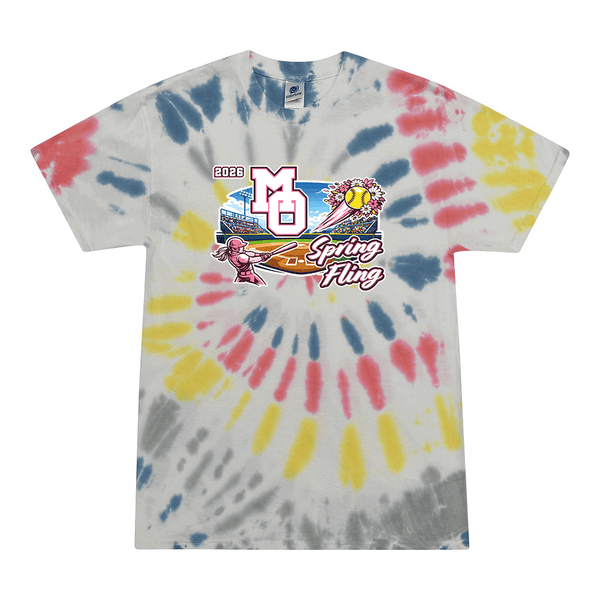Tie Dyed T-shirt - 2026 MO Spring Fling