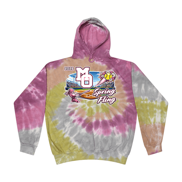 Tie Dyed Hoodie - 2026 MO Spring Fling