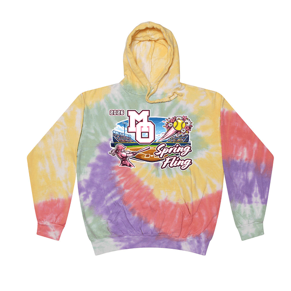 Tie Dyed Hoodie - 2026 MO Spring Fling