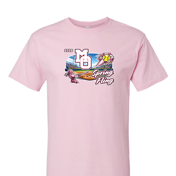 Solid Short Sleeve T-shirt -2026 MO Spring Fling
