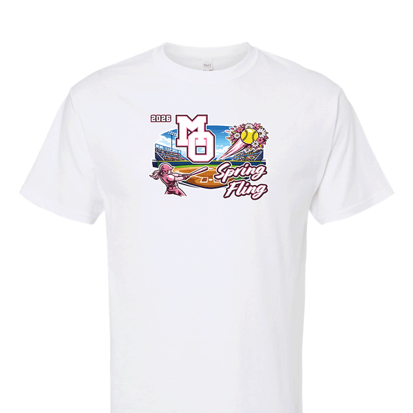 Solid Short Sleeve T-shirt -2026 MO Spring Fling