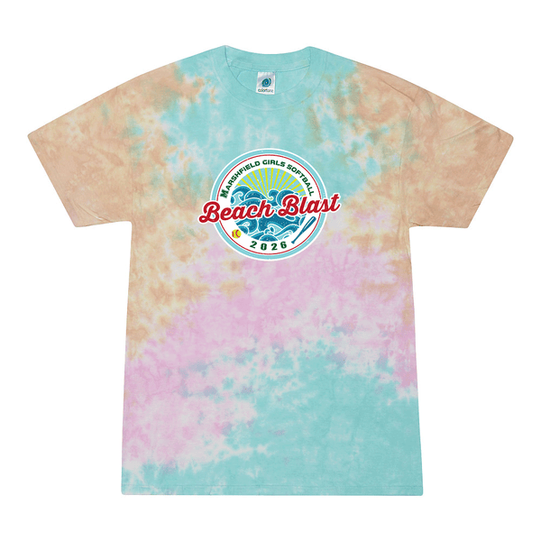 Tie Dyed T-shirt - Marshfield Beach Blast