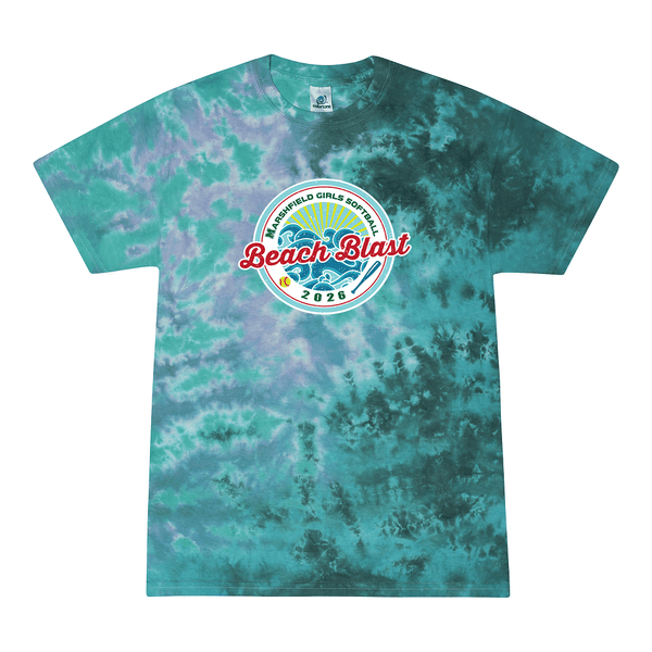 Tie Dyed T-shirt - Marshfield Beach Blast