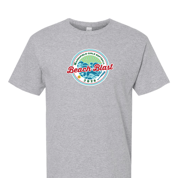 Solid Short Sleeve T-shirt - Marshfield Beach Blast