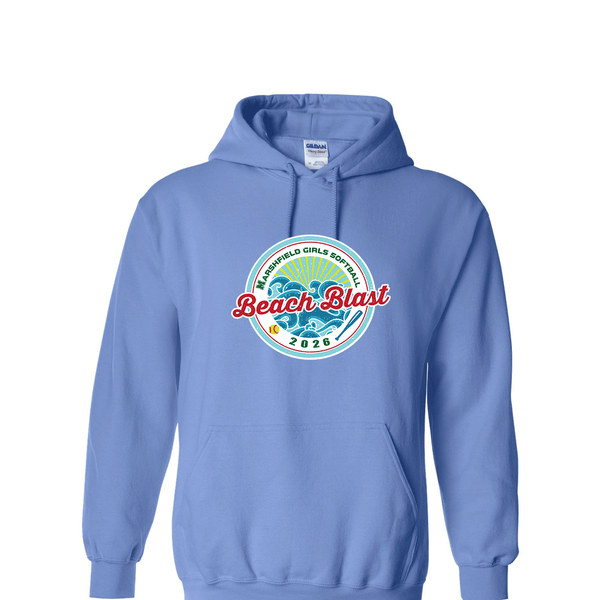 Solid Hoodie - Marshfield Beach Blast