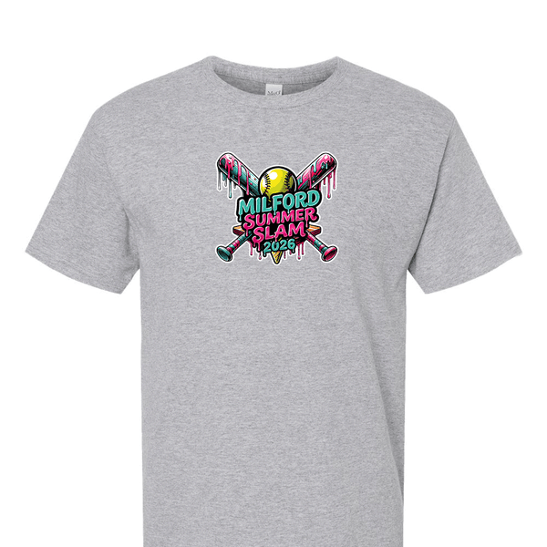Solid Short Sleeve T-shirt - 2026 Milford Summer Slam 12U