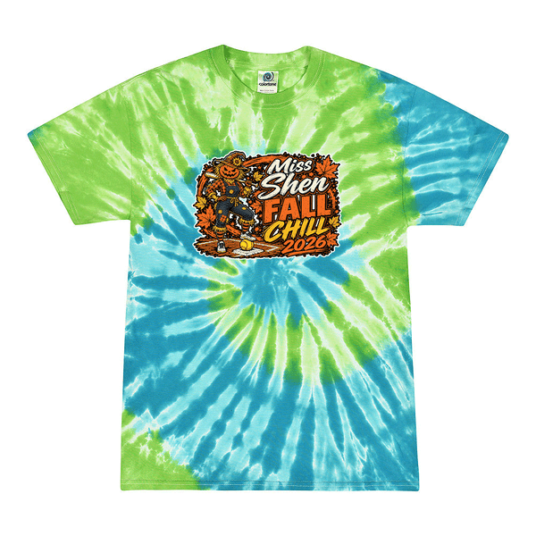 [[color:St Lucia]] 2026 Miss Shen Fall Chill 0015 St Lucia Tie Dyed T shirt