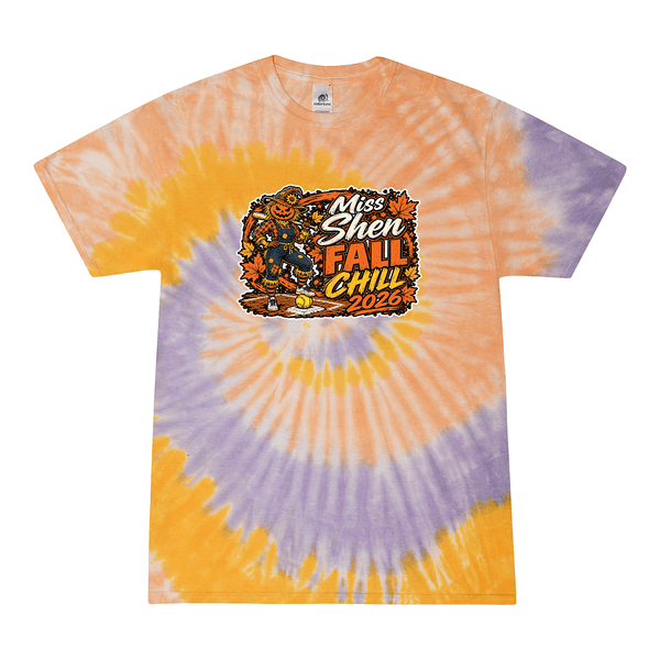 [[color:Sunflower]] 2026 Miss Shen Fall Chill 0016 Sunflower Tie Dyed T shirt