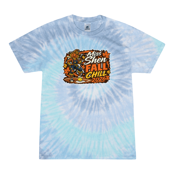 [[color:Lagoon]] 2026 Miss Shen Fall Chill 0054 Lagoon Tie Dyed T shirt