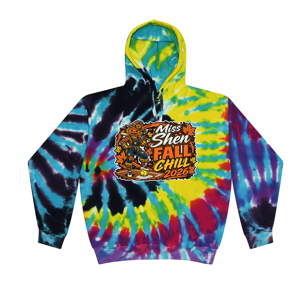 [[color:Flashback]] 2026 Miss Shen Fall Chill 0143 Flashback Tie Dyed Hoodie