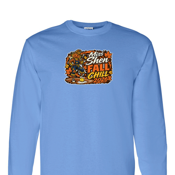 [[color:Carolina Blue]] 2026 Miss Shen Fall Chill 0176 Carolina Blue Long Sleeve