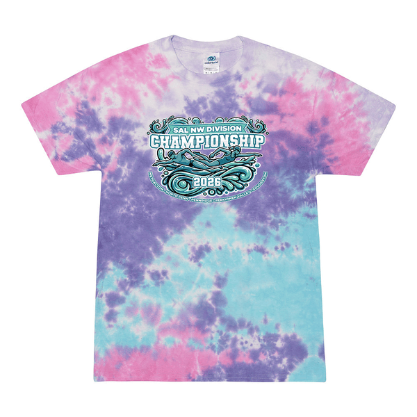 Tie Dyed T-shirt - SAL NW Division Championship