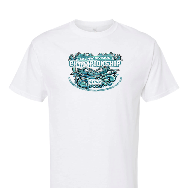 Solid Short Sleeve T-shirt -SAL NW Division Championship