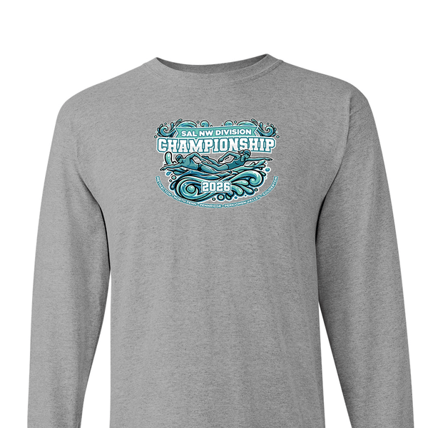Solid Long Sleeve T-shirt - SAL NW Division Championship