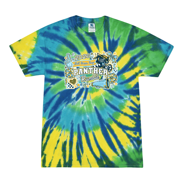 [[color:Karma]] 2026 Panther Rumble Fall Game Day 0012 Karma Tie Dyed T shirt