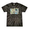 [[color:Spider Black]] 2026 Panther Rumble Fall Game Day 0022 Spider Black Tie Dyed T shirt
