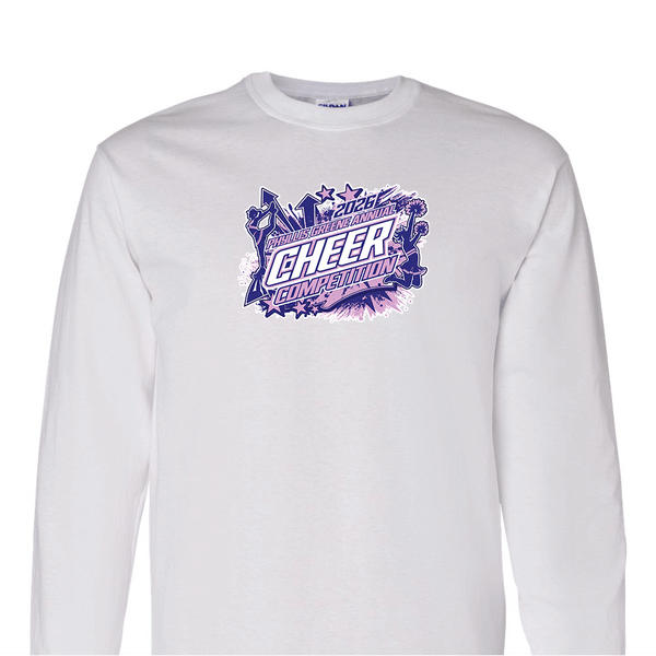 Long Sleeve T-shirt- 2026 Phyllis Greene Annual Cheer Competition