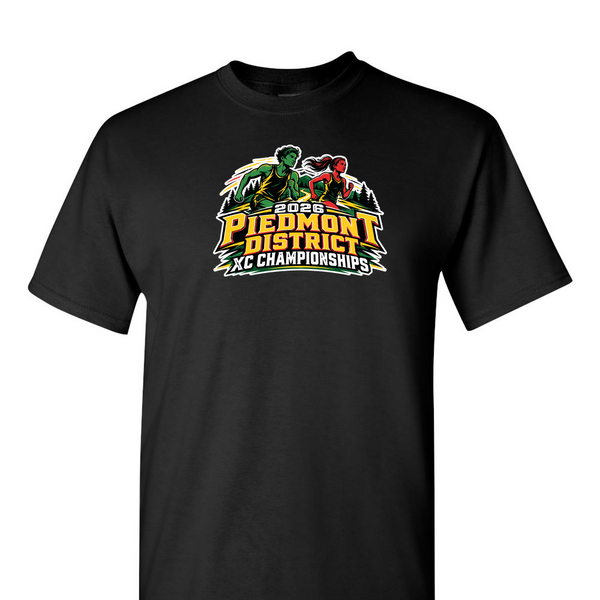 [[color:Black]] 2026 Piedmont District XC Championships 0022 Black Short Sleeve