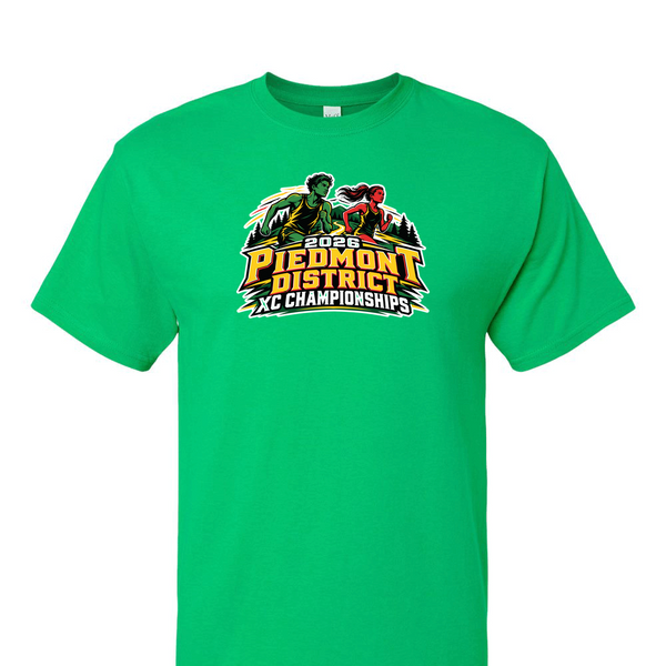 [[color:Irish Green]] 2026 Piedmont District XC Championships 0024 Irish Green Short Sleeve