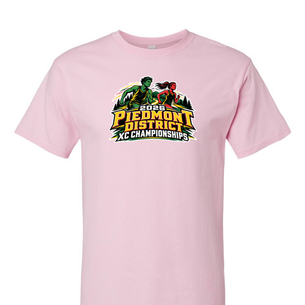 [[color:Light Pink]] 2026 Piedmont District XC Championships 0025 Light Pink Short Sleeve