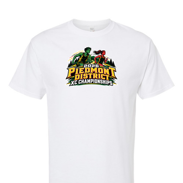 [[color:White]] 2026 Piedmont District XC Championships 0027 White Short Sleeve