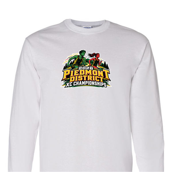 [[color:White]] 2026 Piedmont District XC Championships 0034 White Long Sleeve