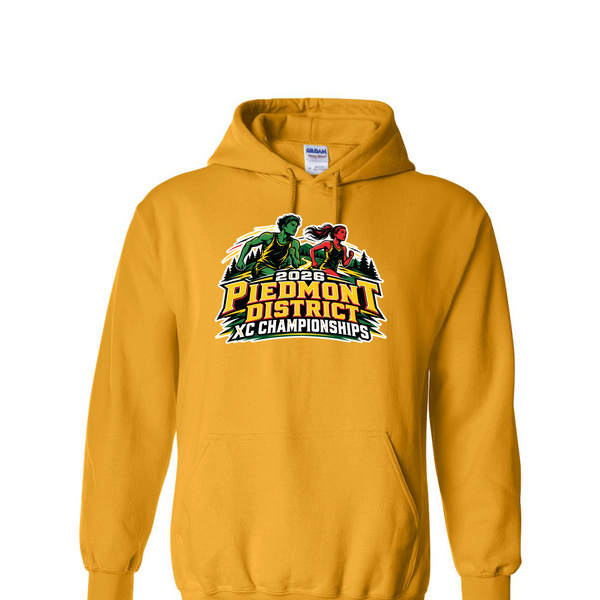 [[color:Gold]] 2026 Piedmont District XC Championships 0037 Gold Hoodie