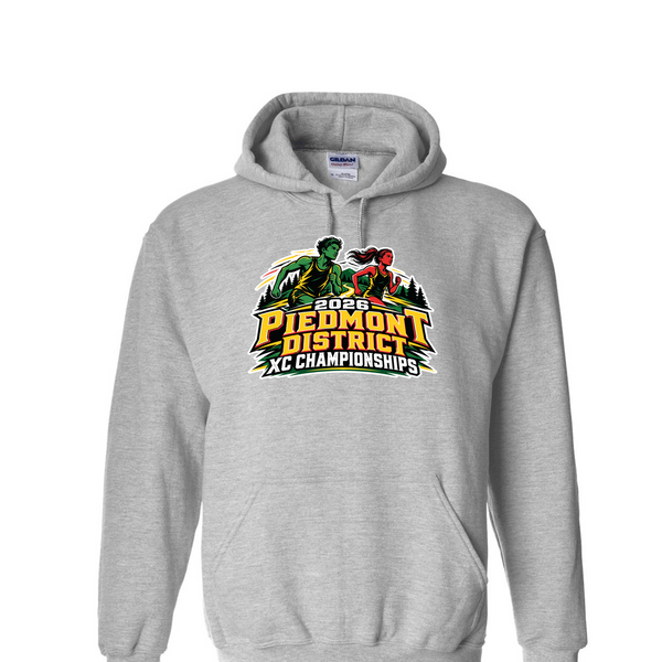 [[color:Sport Grey]] 2026 Piedmont District XC Championships 0040 Sport Grey Hoodie