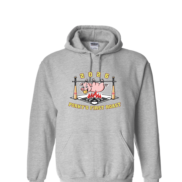 Solid Hoodie - Porky's First Roast