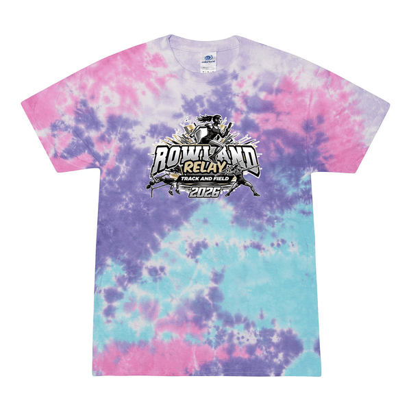 Tie Dyed T-shirt - 2026 Rowland Relay