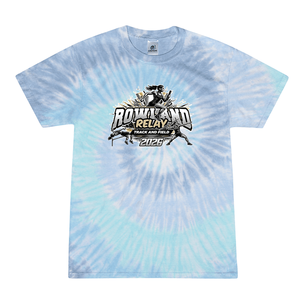 Tie Dyed T-shirt - 2026 Rowland Relay