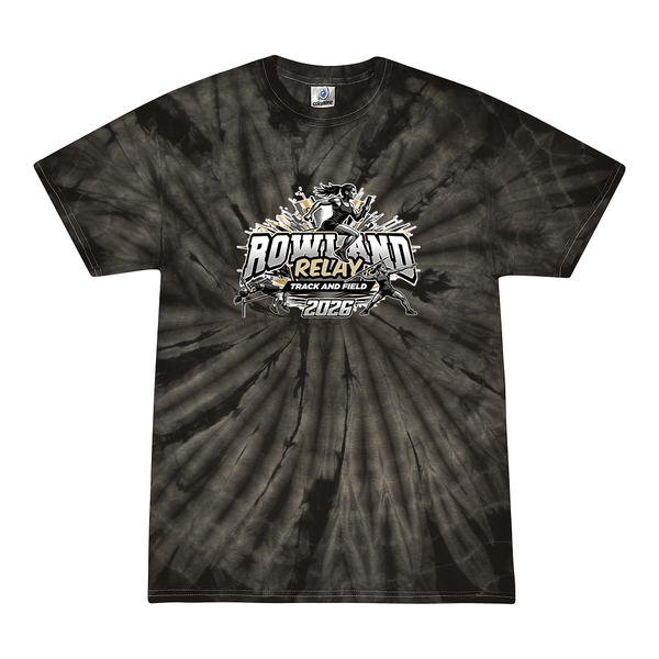 Tie Dyed T-shirt - 2026 Rowland Relay