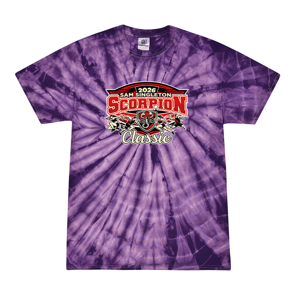 Tie Dyed T-shirt - 2026 Sam Singleton Scorpion Classic