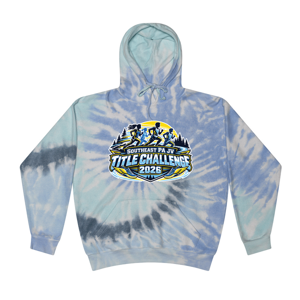 [[color:Lagoon]] 2026 Southeast PA JV Title Challenge 0014 Lagoon Tie Dyed Hoodie