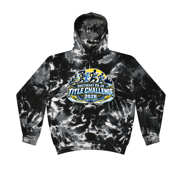 [[color:Multi Black]] 2026 Southeast PA JV Title Challenge 0016 Multi Black Tie Dyed Hoodie
