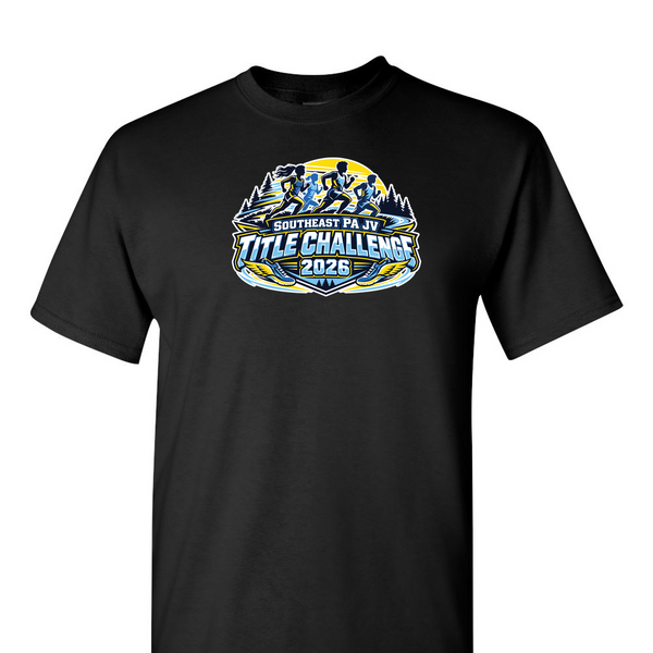 [[color:Black]] 2026 Southeast PA JV Title Challenge 0022 Black Short Sleeve