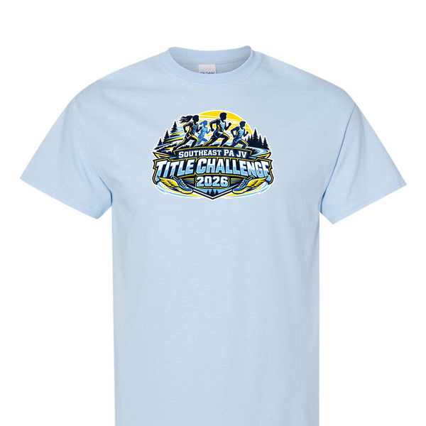 [[color:Light Blue]] 2026 Southeast PA JV Title Challenge 0023 Light Blue Short Sleeve
