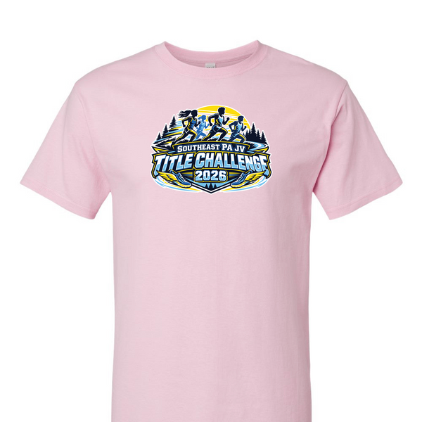 [[color:Light Pink]] 2026 Southeast PA JV Title Challenge 0025 Light Pink Short Sleeve