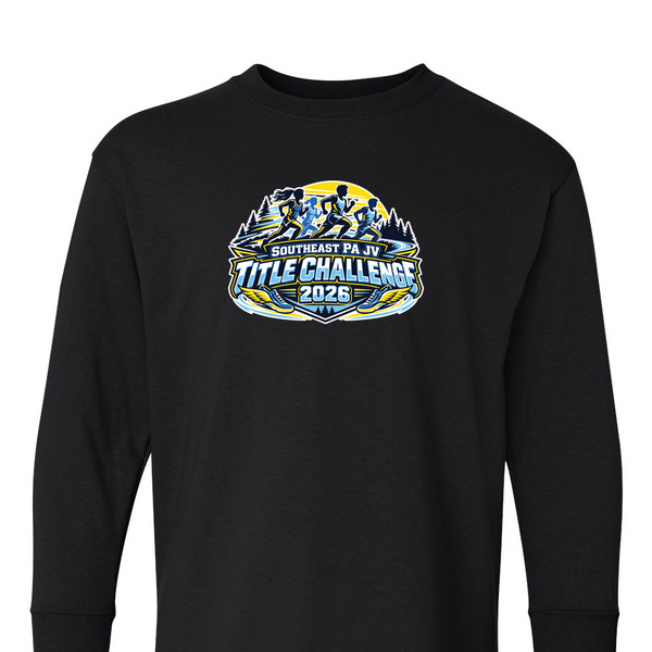 [[color:Black]] 2026 Southeast PA JV Title Challenge 0029 Black Long Sleeve