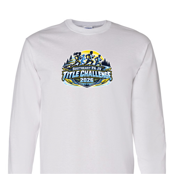[[color:White]] 2026 Southeast PA JV Title Challenge 0034 White Long Sleeve