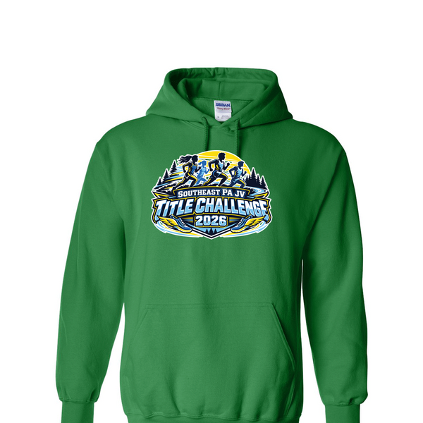 [[color:Irish Green]] 2026 Southeast PA JV Title Challenge 0038 Irish Green Hoodie
