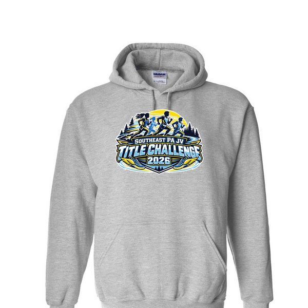 [[color:Sport Grey]] 2026 Southeast PA JV Title Challenge 0040 Sport Grey Hoodie